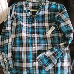 Boys button-down shirt, New with tag, size XL (14-16) old navy